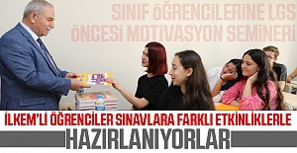 İlkem’li Öğrenciler Sınavlara Farklı Etkinliklerle Hazırlanıyorlar
