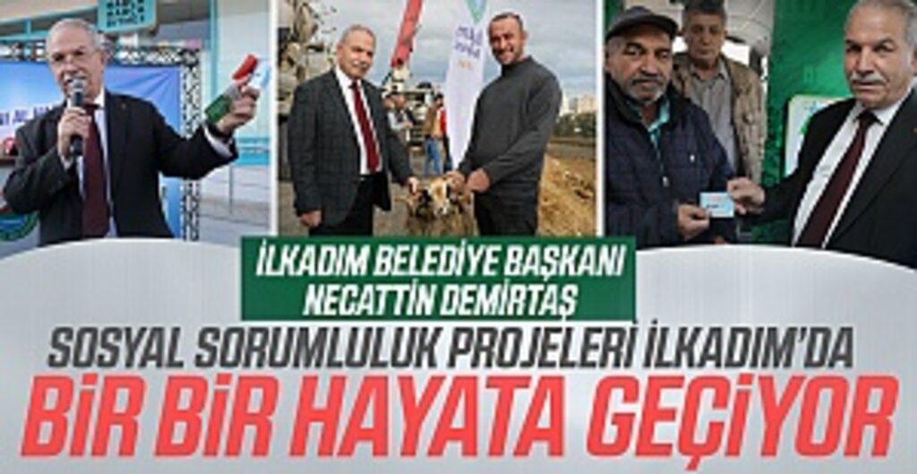 Sosyal Sorumluluk Projeleri İlkadım’da Bir Bir Hayata Geçiyor