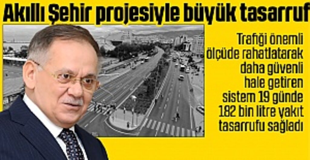 Akıllı Şehir projesiyle büyük tasarruf