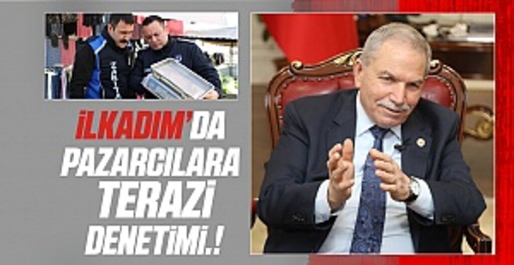 İlkadım’da Pazarcılara Terazi Denetimi.!