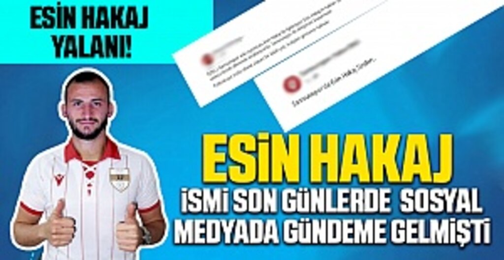 Samsunspor'da Esin Hakaj yalanı!