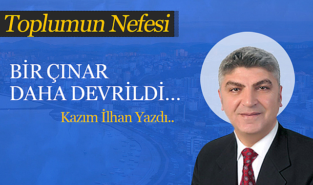 Bir Çınar Daha Devrildi…